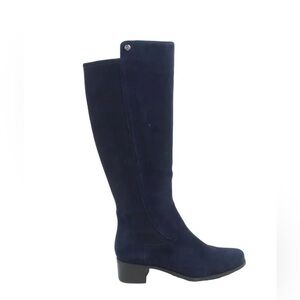 Marc Fisher Tall Shaft Boots Incept Navy New